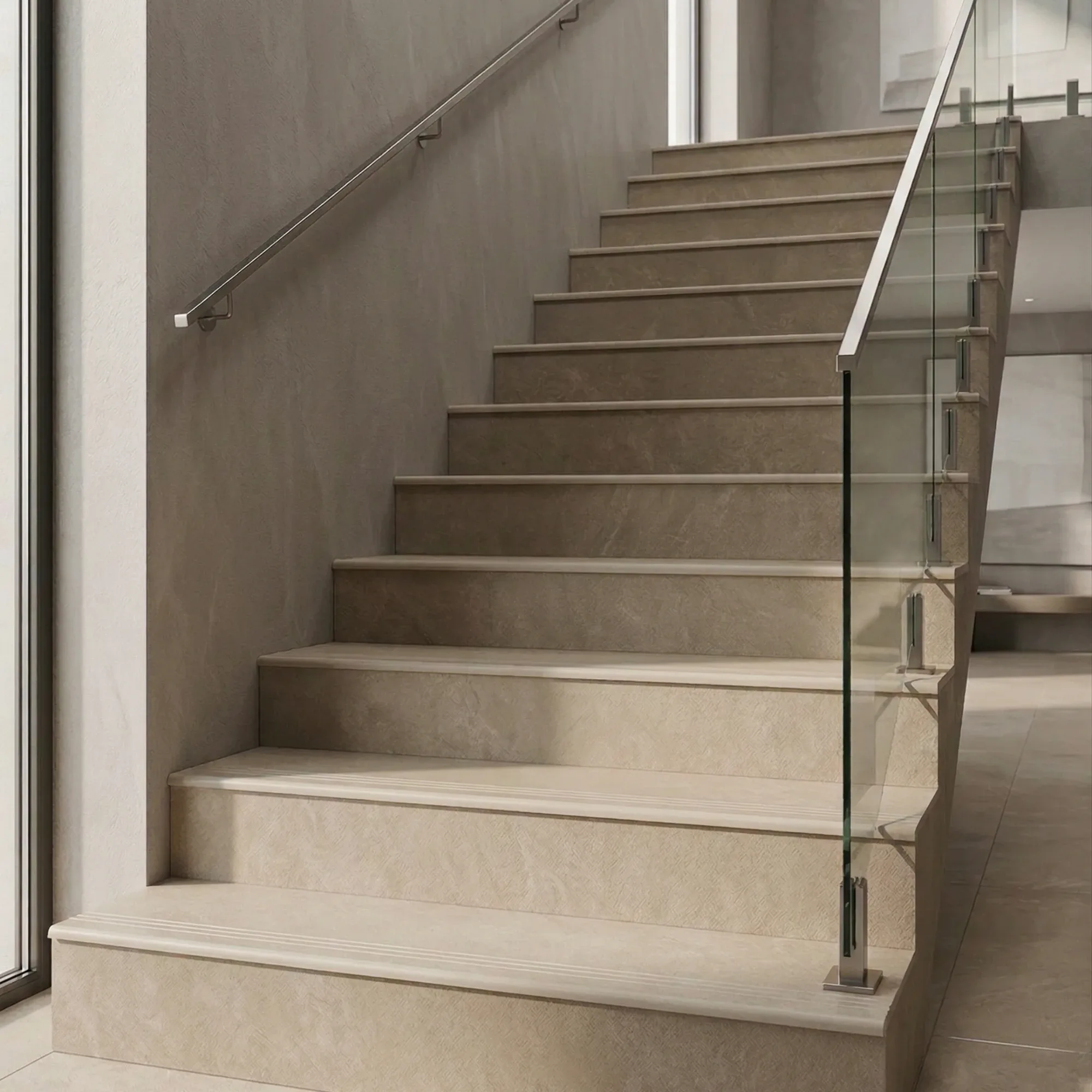 Landing slabs and plinths