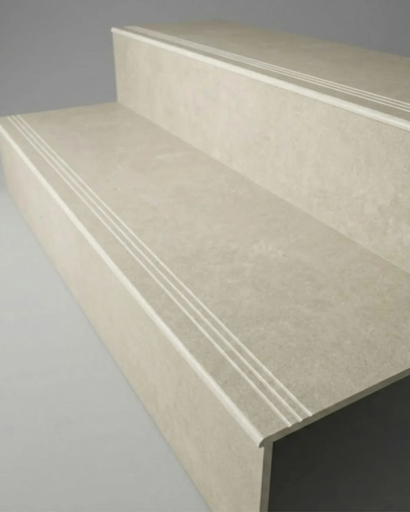 Ceramic stair risers